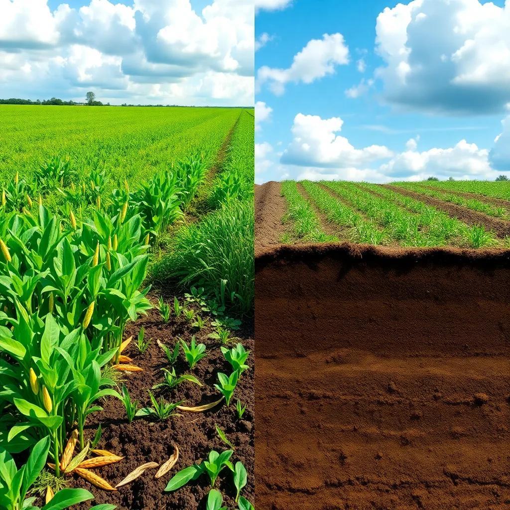 How Do Conservation Plowing and Crop Rotation Contribute to Soil Conservation?