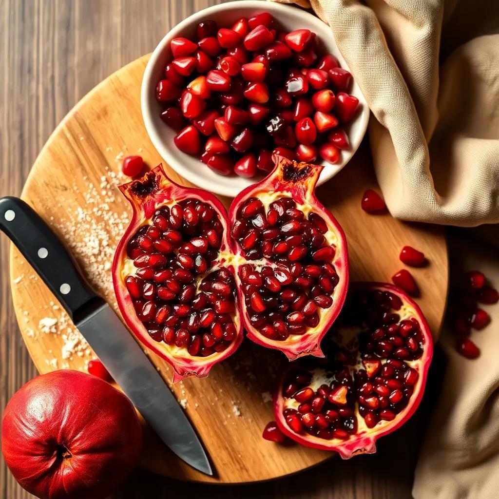 How to Seed a Pomegranate