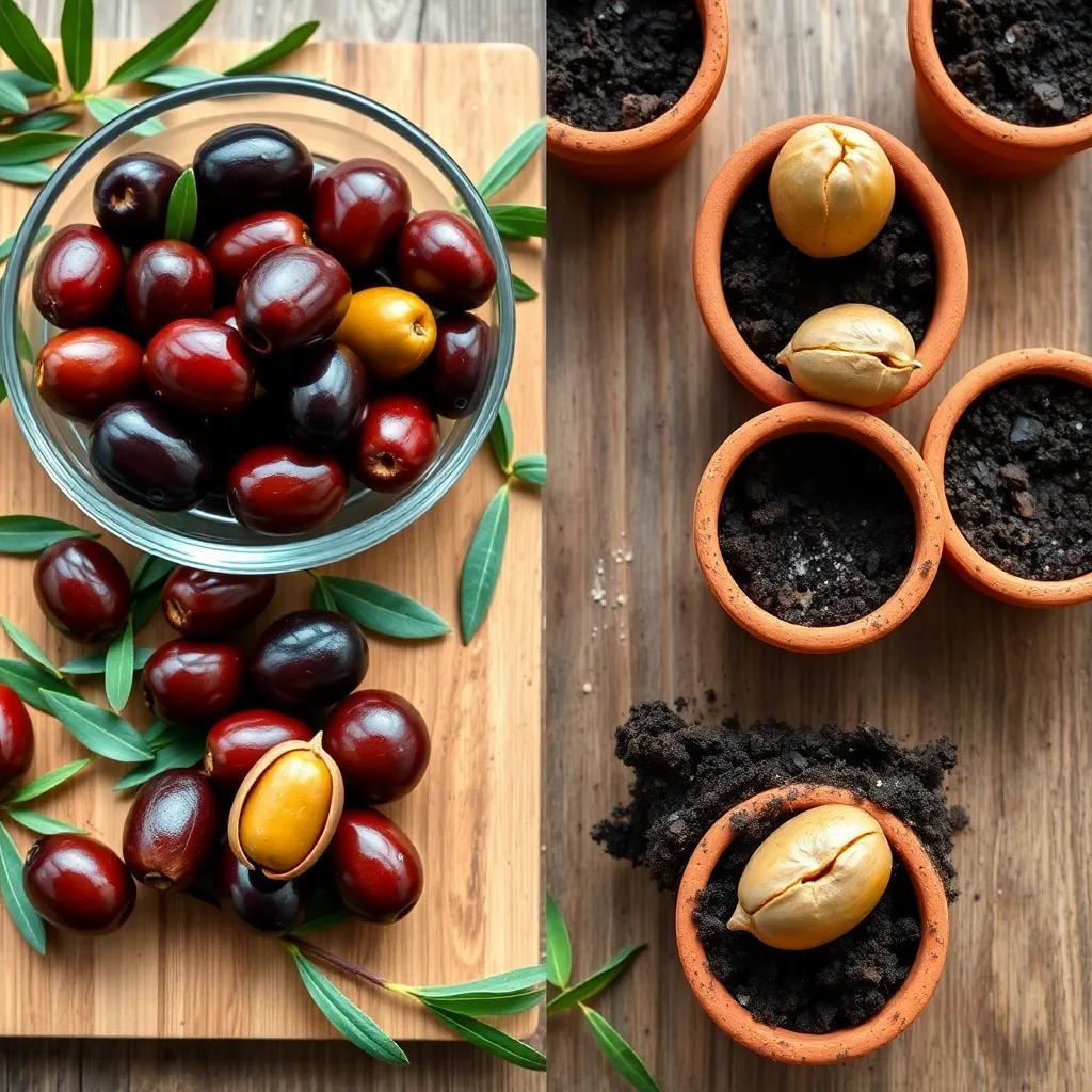 How to Germinate an Olive Pit