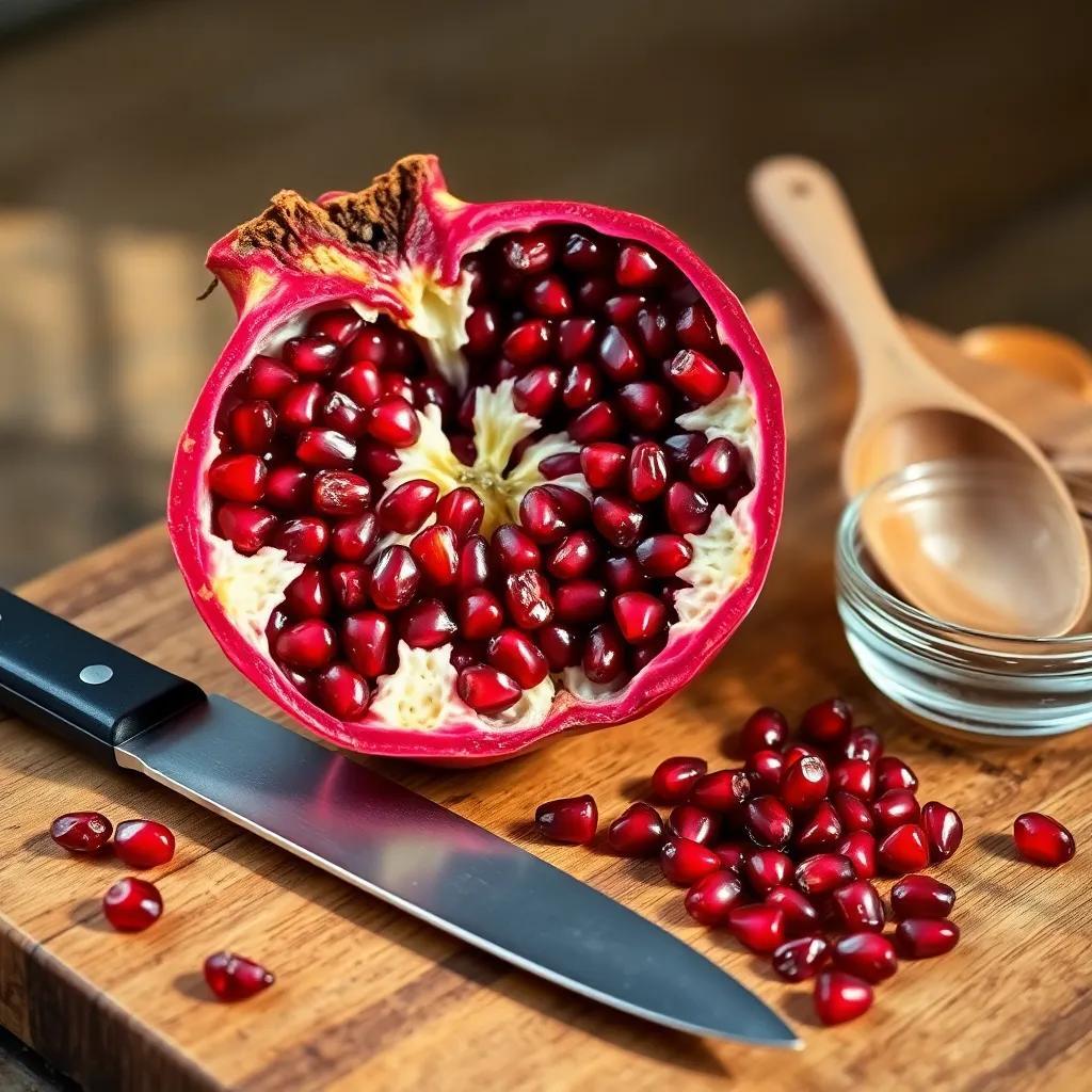 How to Get Seeds Out of a Pomegranate