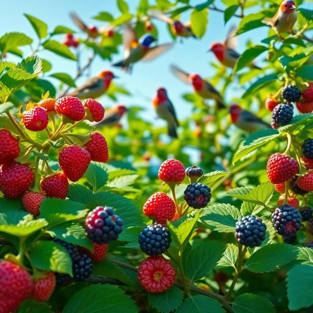 How Do Birds Benefit from Spreading the Seeds of Berries