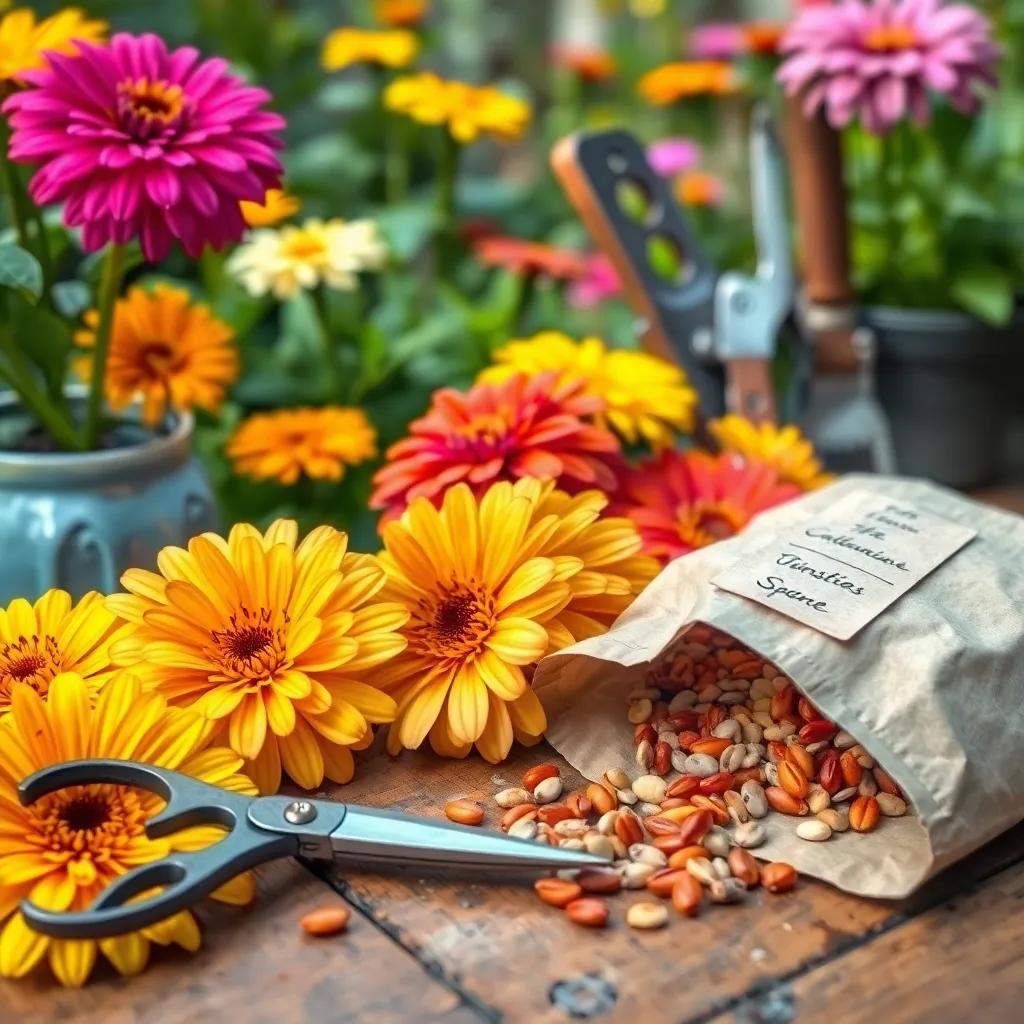 How to Save Zinnia Seeds