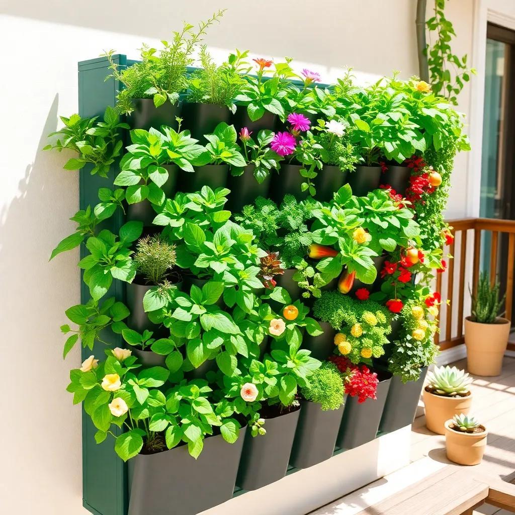 How Big is the Palram Plantscape Vertical Garden