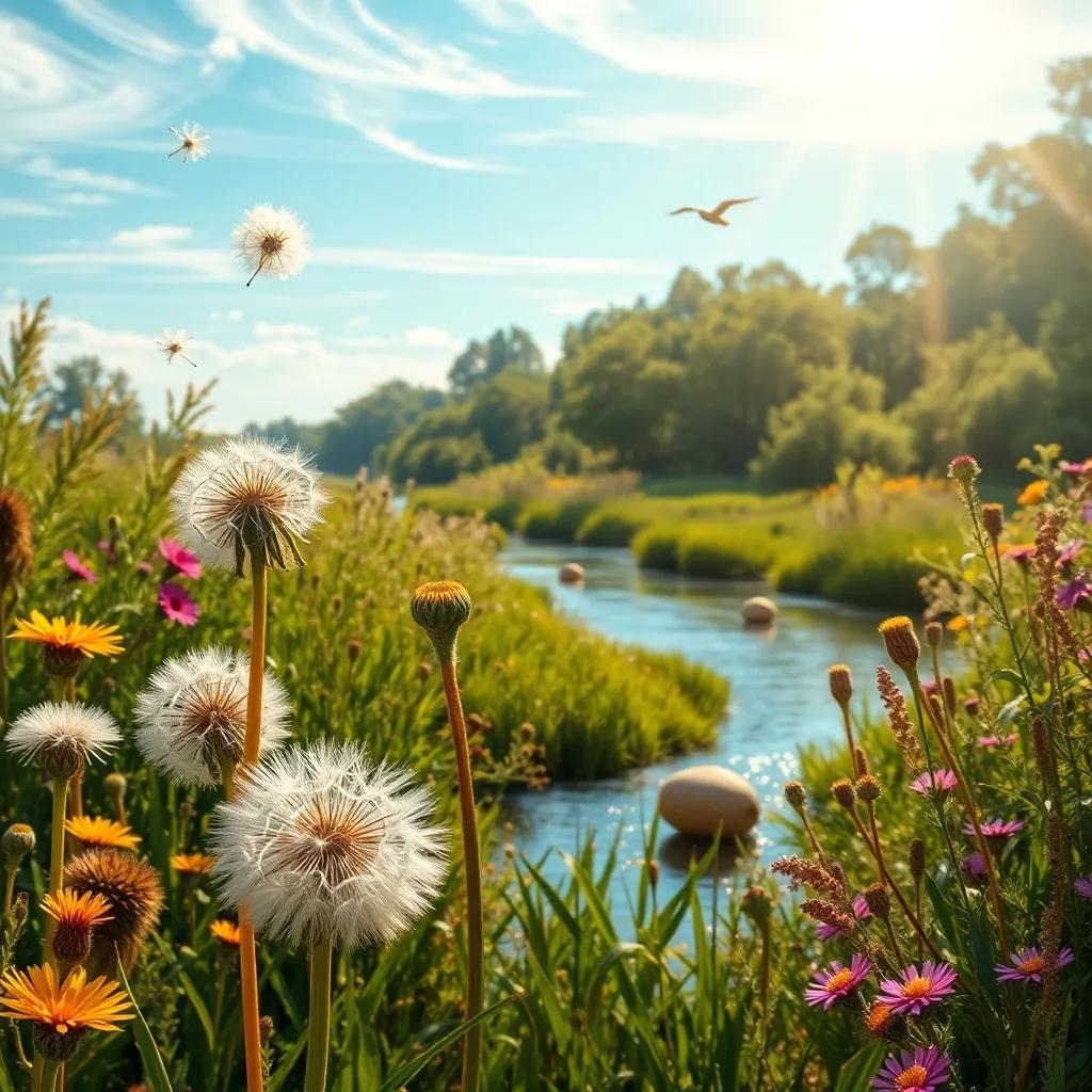 How Do Many Seeds Arrive in a Barren Landscape?