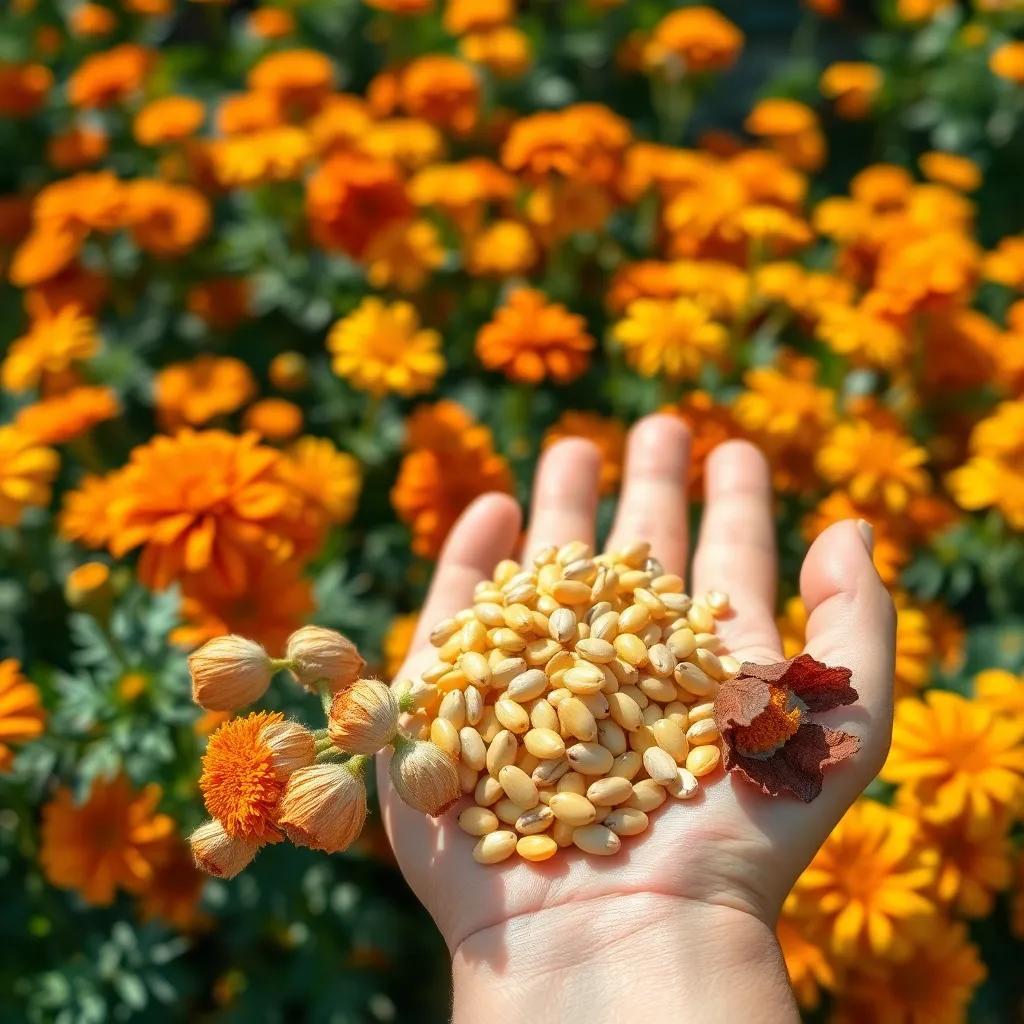 How to Harvest Marigold Seeds