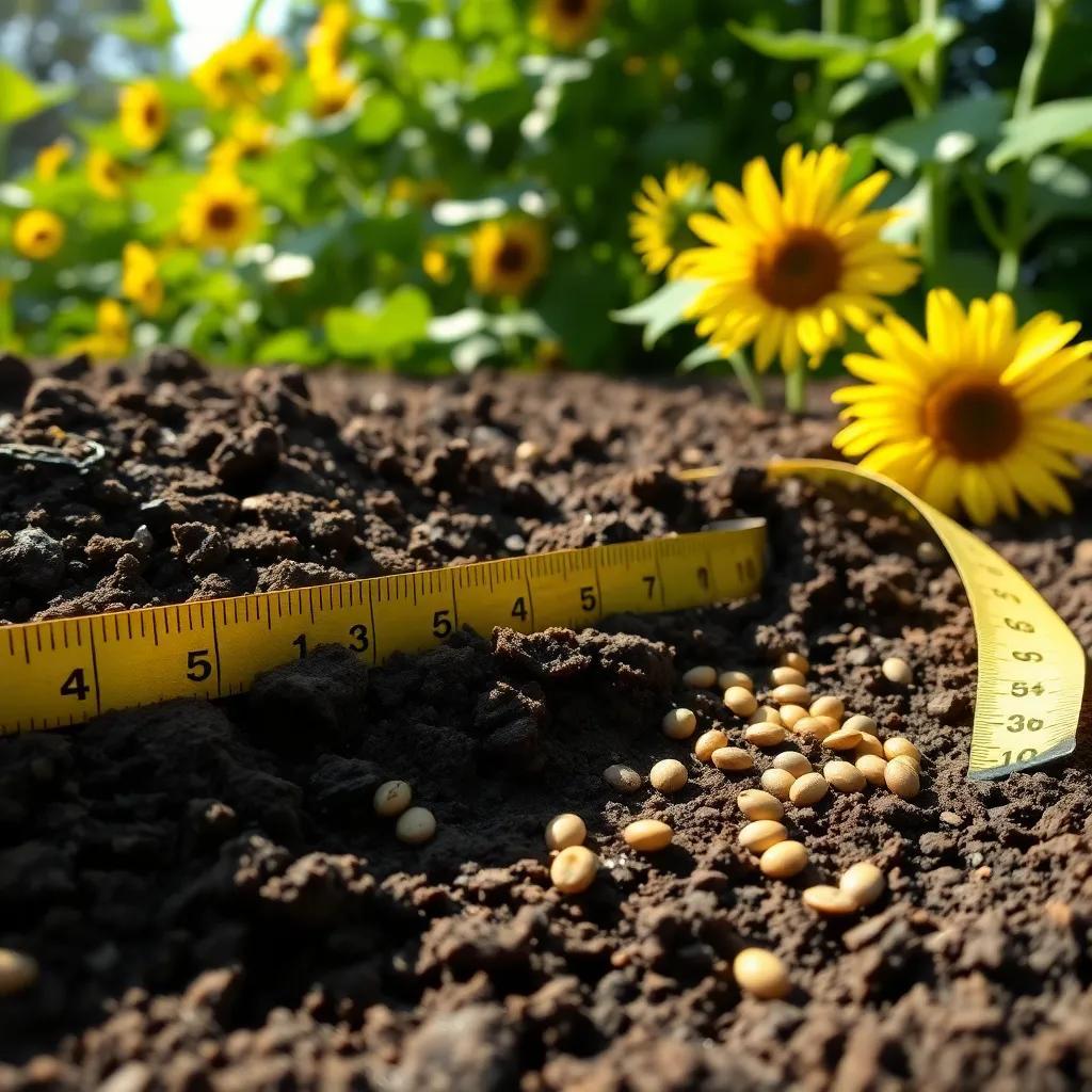 How Deep to Plant Sunflower Seeds