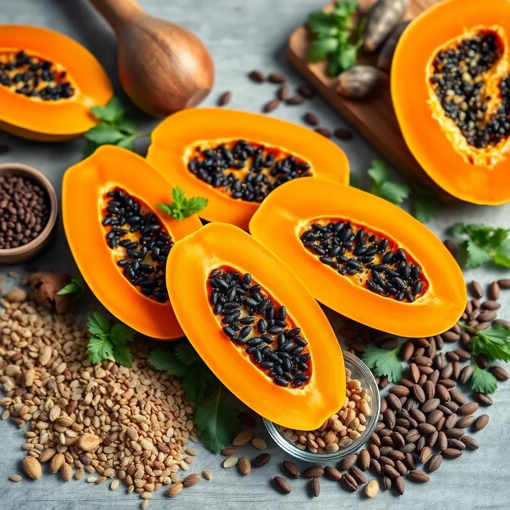 How Papaya Seeds Kill Parasites