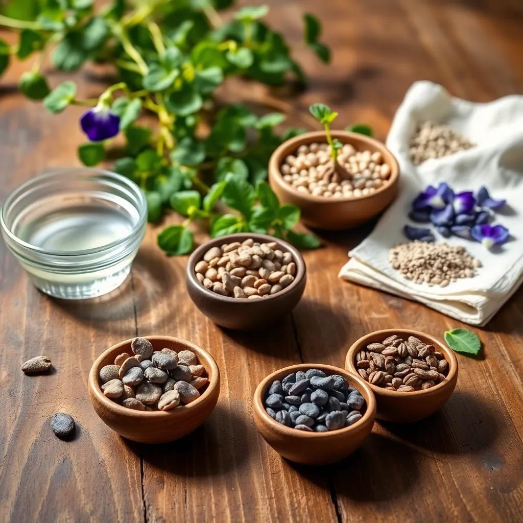 how long for morning glory‌ seeds to sprout