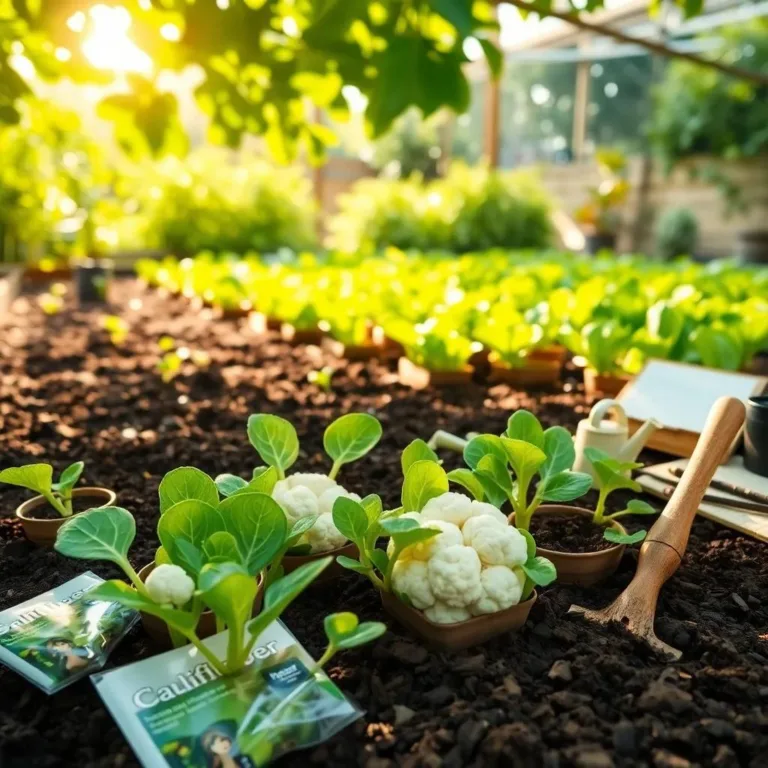 How Deep to Plant Cauliflower Seeds