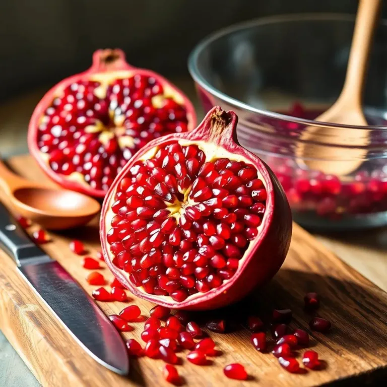 How to Get Seeds Out of a Pomegranate