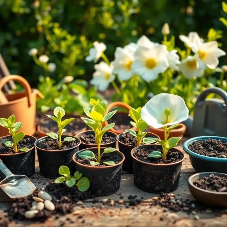 How Deep to Plant Moonflower Seeds