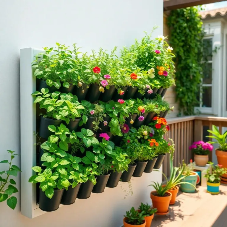 How Big is the Palram Plantscape Vertical Garden