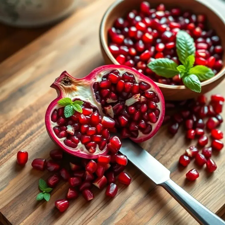 How to Seed a Pomegranate