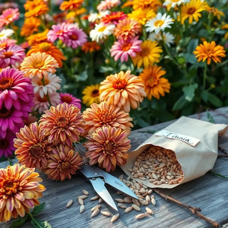 How to Save Zinnia Seeds