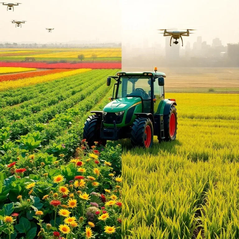 How Did New Technology and Crop Rotation Lead to an Increase in Population