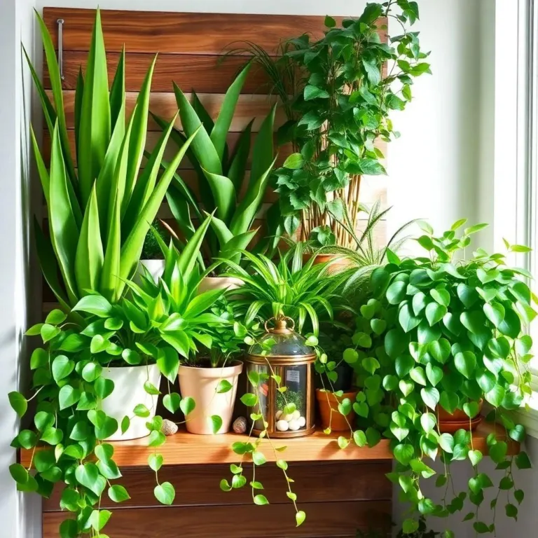 How to Arrange Greenery on a Shelf