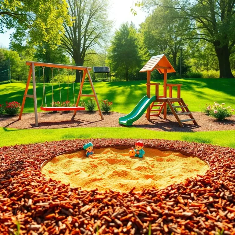 How Deep Should I Cover My Kid’s Play Area in Mulch?