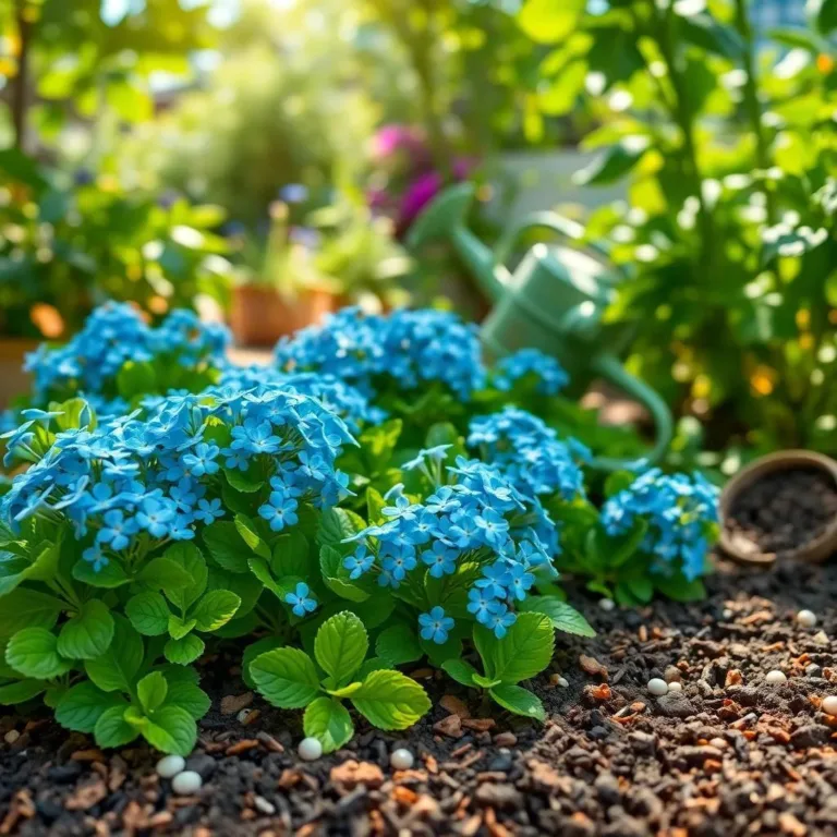 How Deep to Plant Forget-Me-Not Seeds