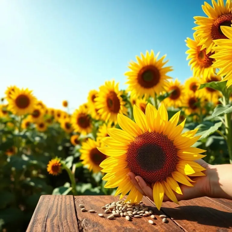 How to Get Sunflower Seeds from the Flower