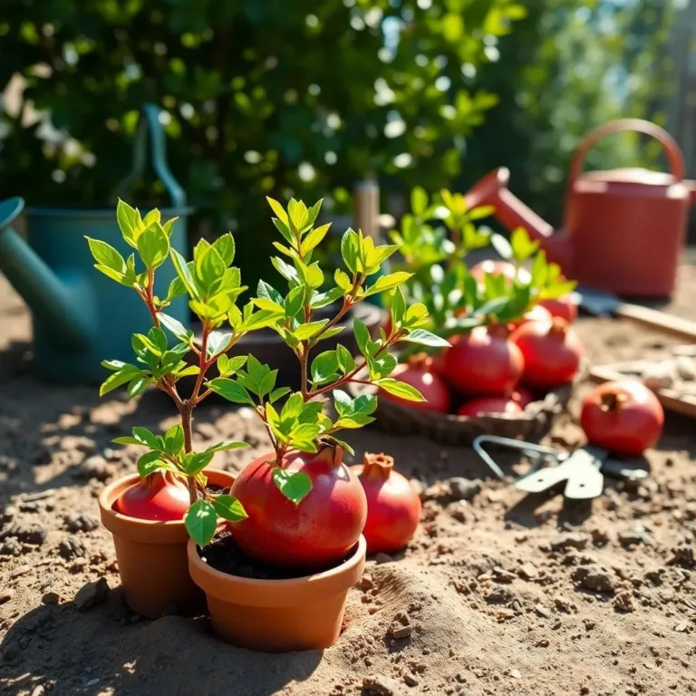 How to Plant Pomegranate Seeds