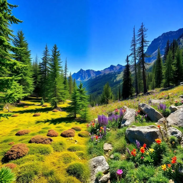 How Ground Cover Changes from Boreal Forest to Rocky Mountains