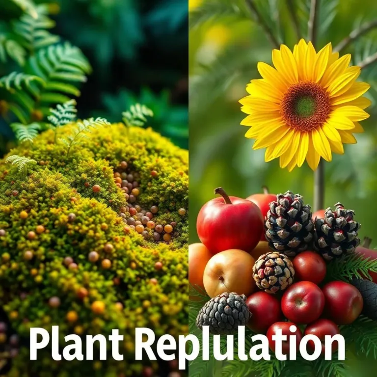 How Does the Reproduction of Seedless Plants Differ from That of Seed Plants?