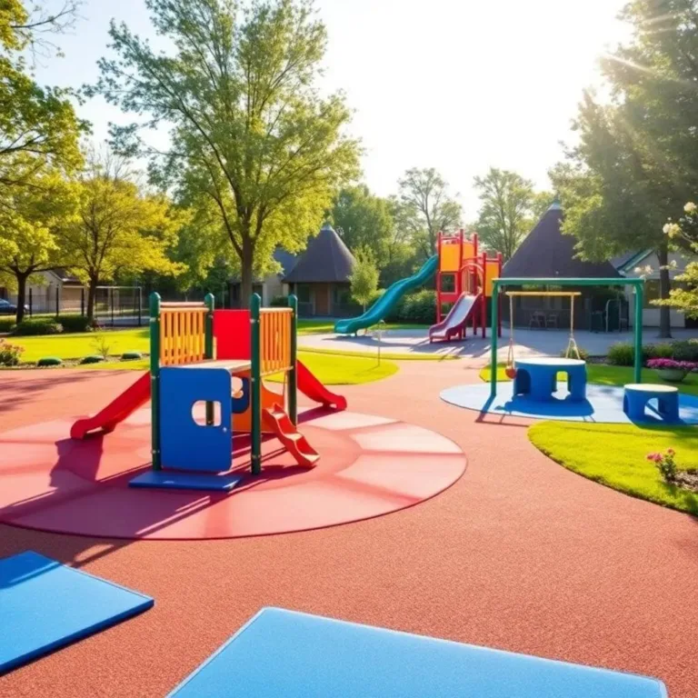 How Large Should a Play Area Be for an Outdoor Playground